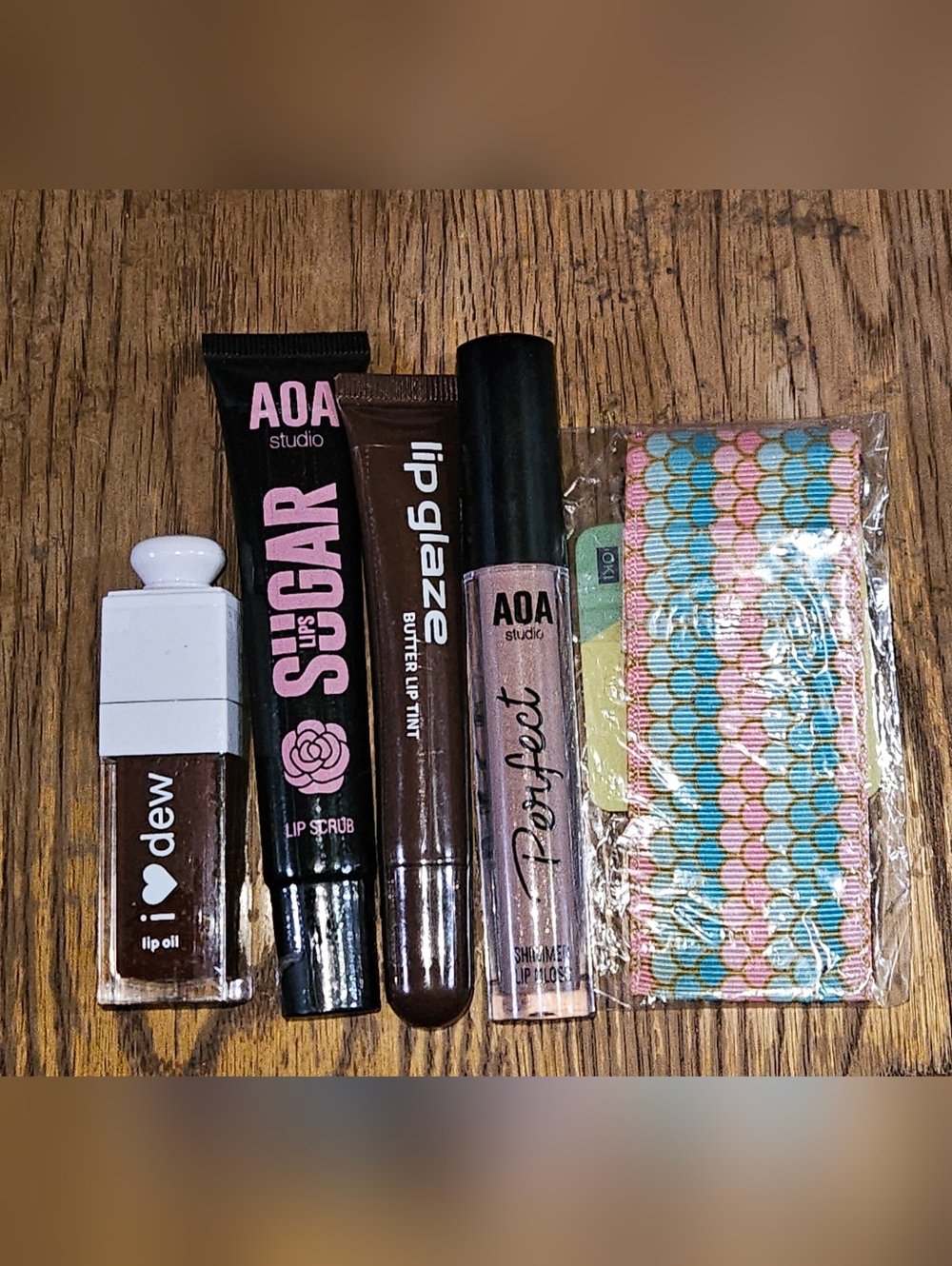 Lip Bundle- Tinted Lip Oil, Tinted Lip Butter, Lip Gloss , Lip Scrub & More